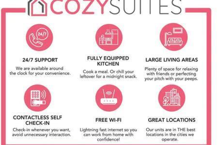 Cozysuites Studio Apartment In Urban Indy Indianapolis Exterior foto